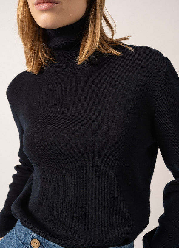 Miniature : PULL COL ROULÉ HOUAT
