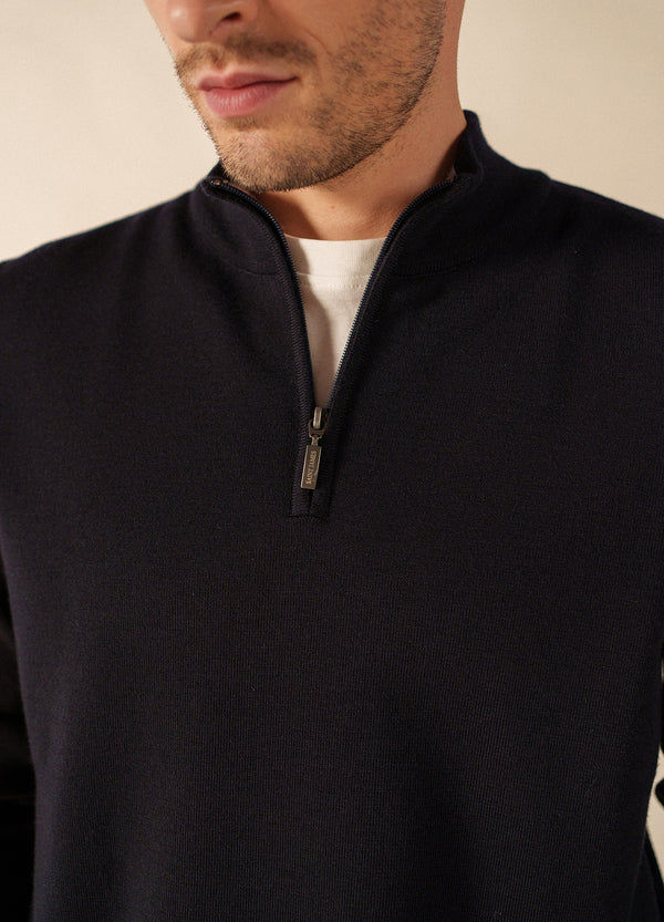 Miniature : PULL CROSSLEY COL ZIPPÉ