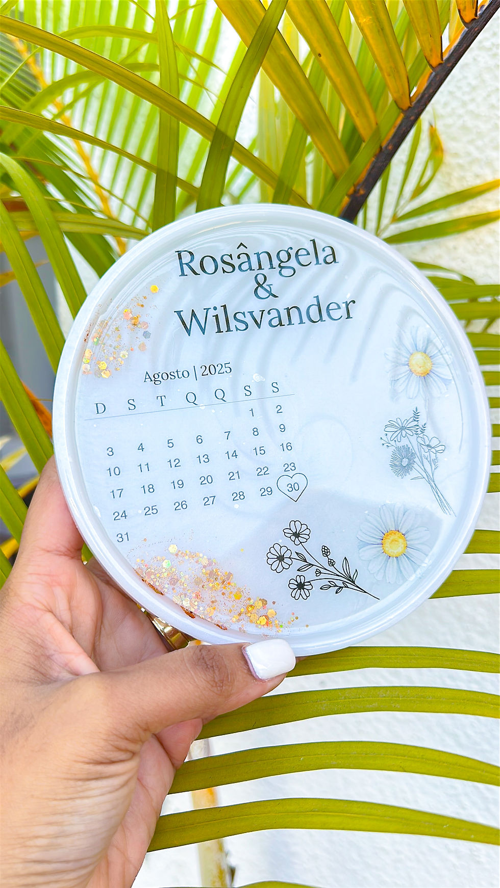 Miniatura: Porta Alianças em Moldura