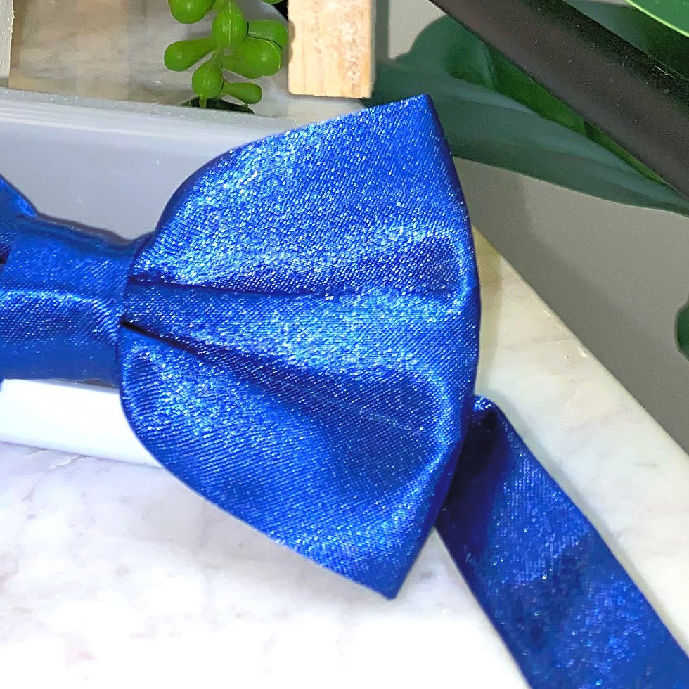 Thumbnail: Men’s Cobolt Blue Bow Tie