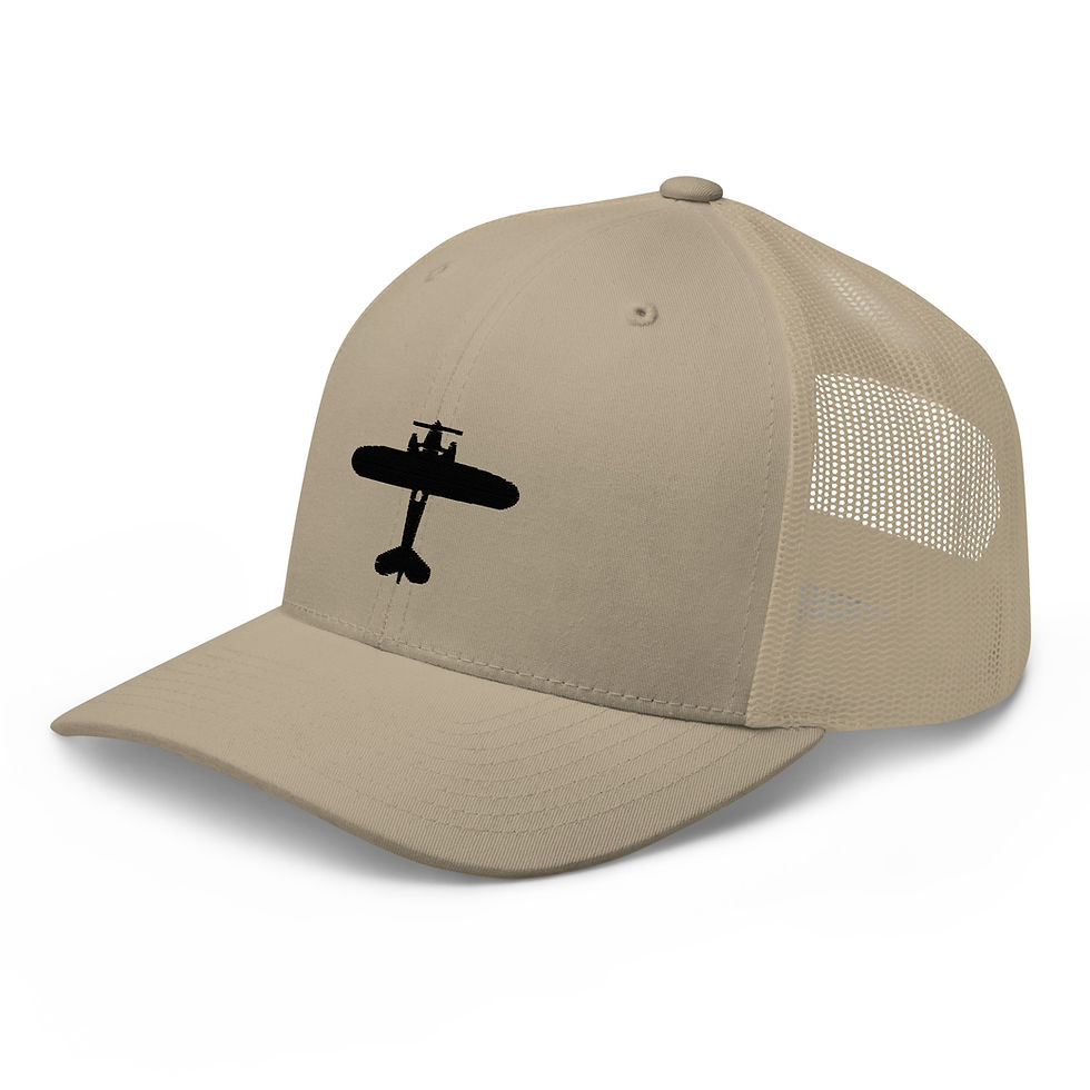 Thumbnail: J-3 Cub - Trucker (Black)