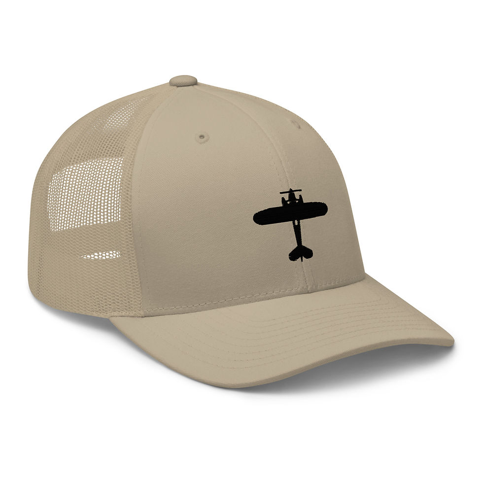 Thumbnail: J-3 Cub - Trucker (Black)