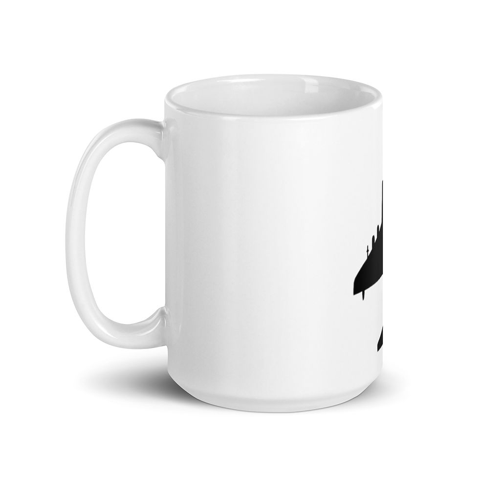 Thumbnail: AV-8B Harrier - Mug (Black/White)