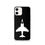 Thumbnail: AV-8B Harrier - iPhone Case (White/Black)