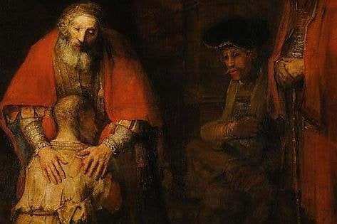 The Prodigal Son by Rembrandt