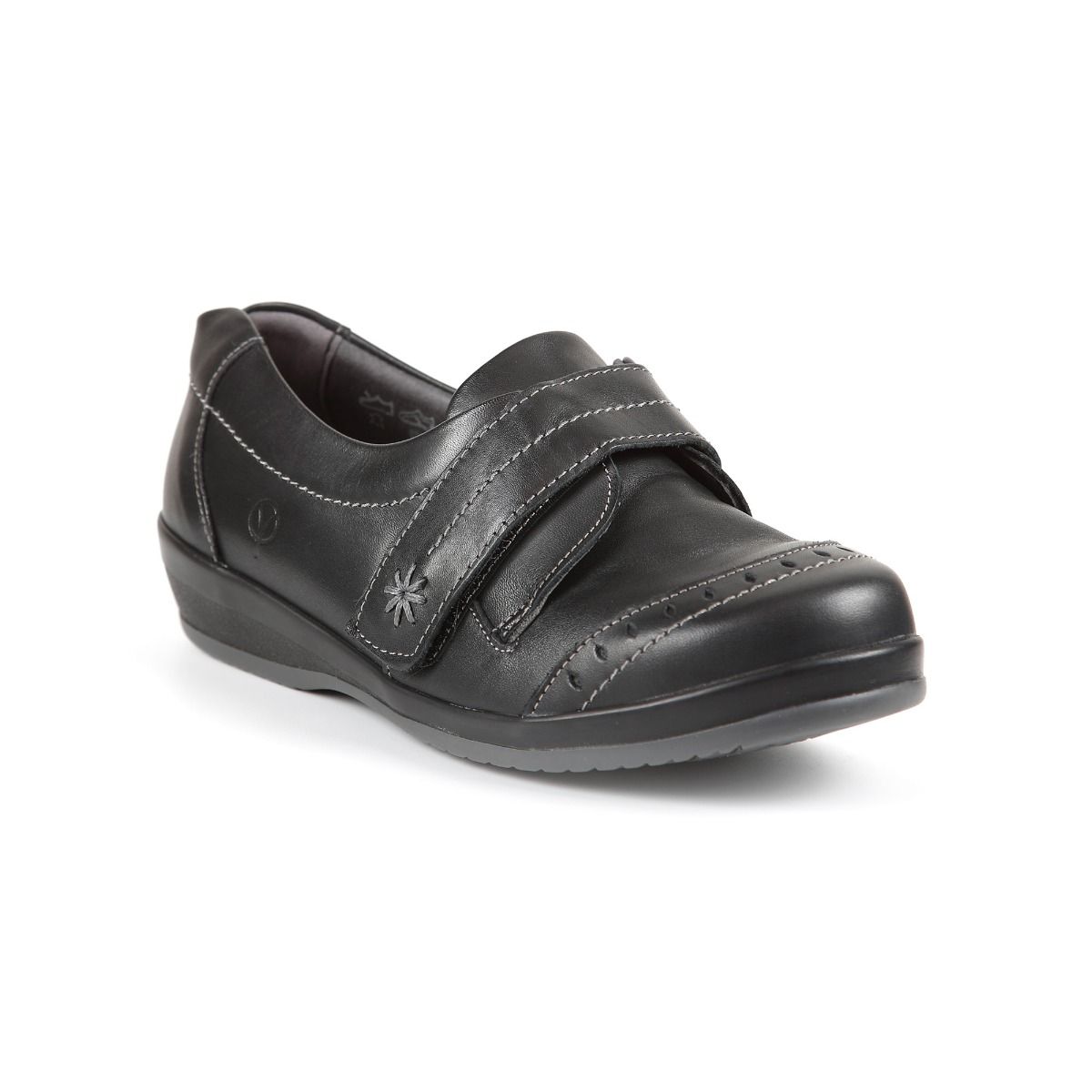 Fenwick Ladies Extra-Wide Touch Fastening Shoe by Sandpiper, available from Fen Mobility Centre