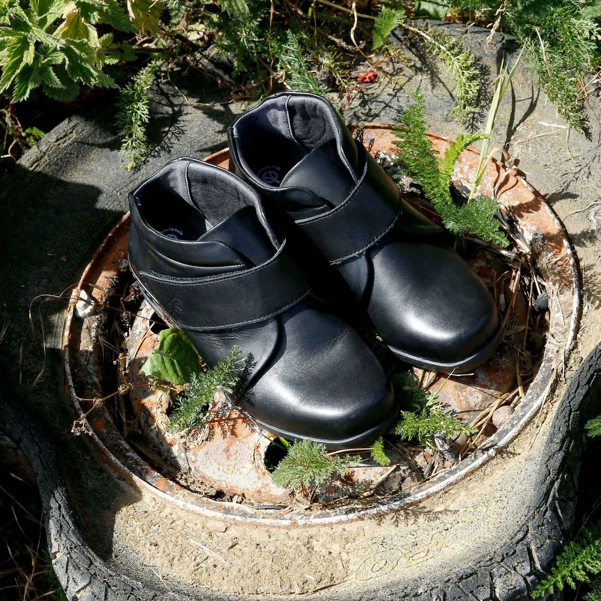 Bolton Extra-Wide Boot with Touch Fastening by Sandpiper, available from Fen Mobility Centre