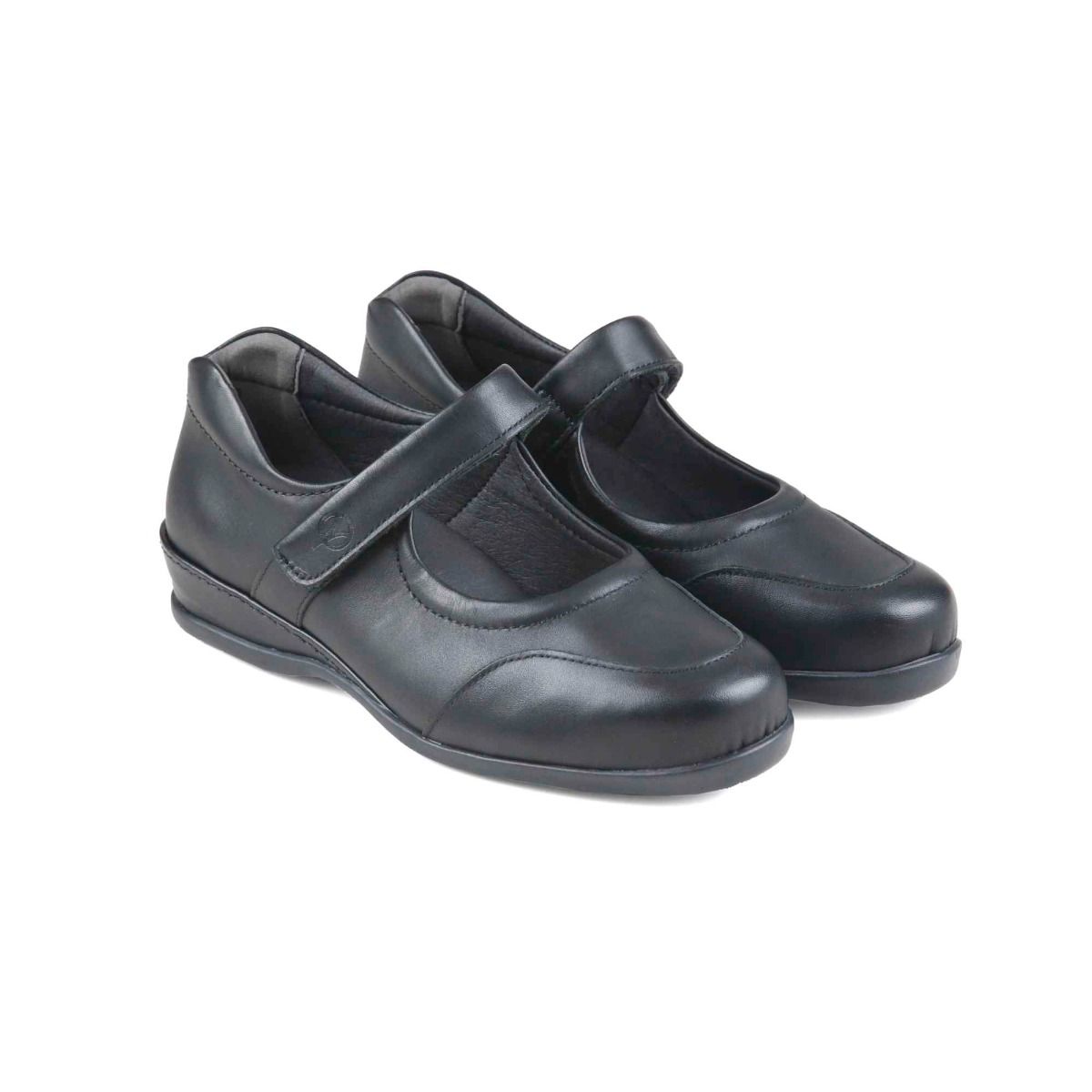 Welton Ladies Extra-Wide Mary-Jane Shoe by Sandpiper, available from Fen Mobility Centre