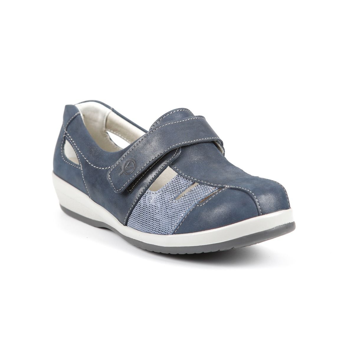 Forton Ladies Extra-Wide Summer Shoe by Sandpiper, available from Fen Mobility Centre