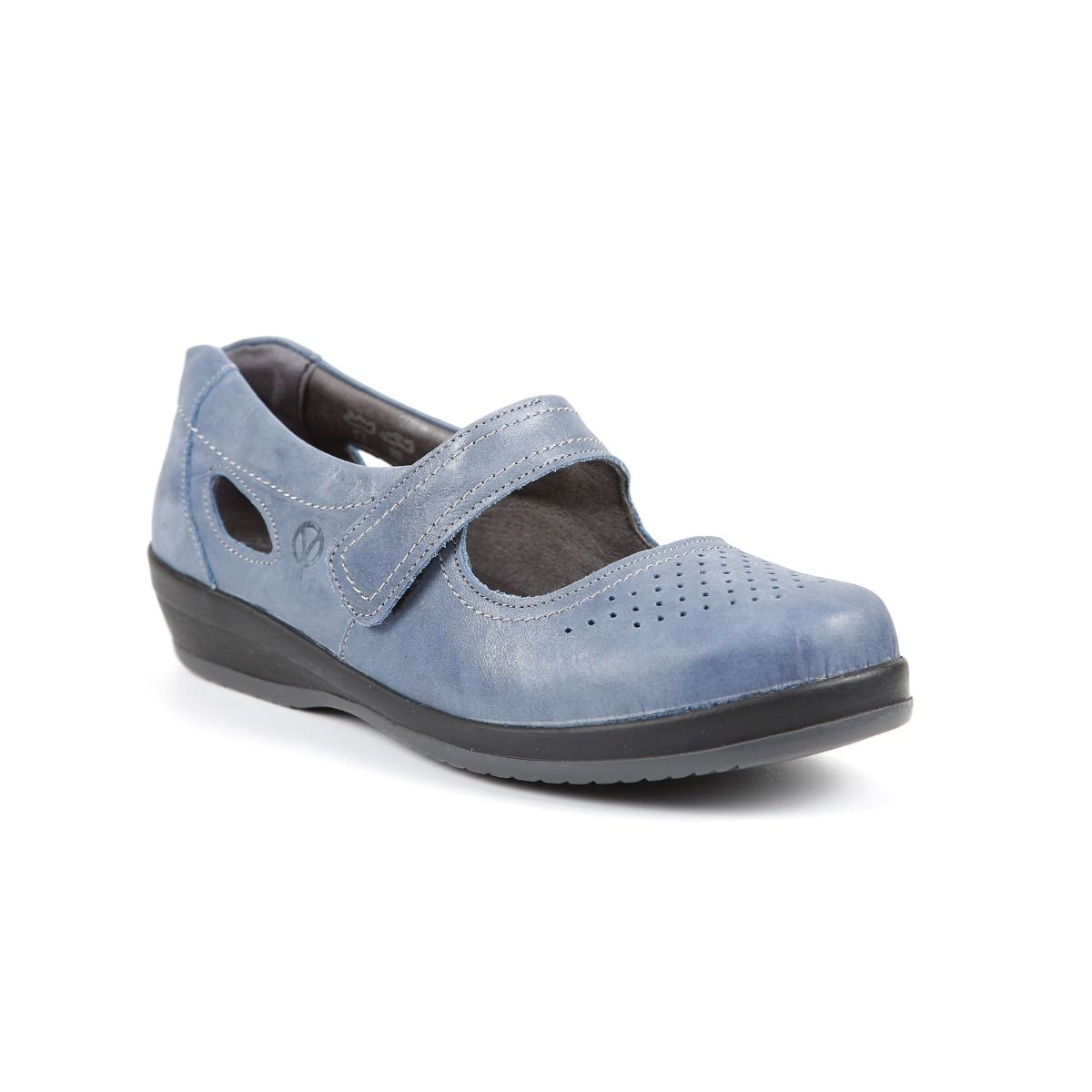 Farlow Ladies Extra-Wide Summer Shoe by Sandpiper, available from Fen Mobility Centre