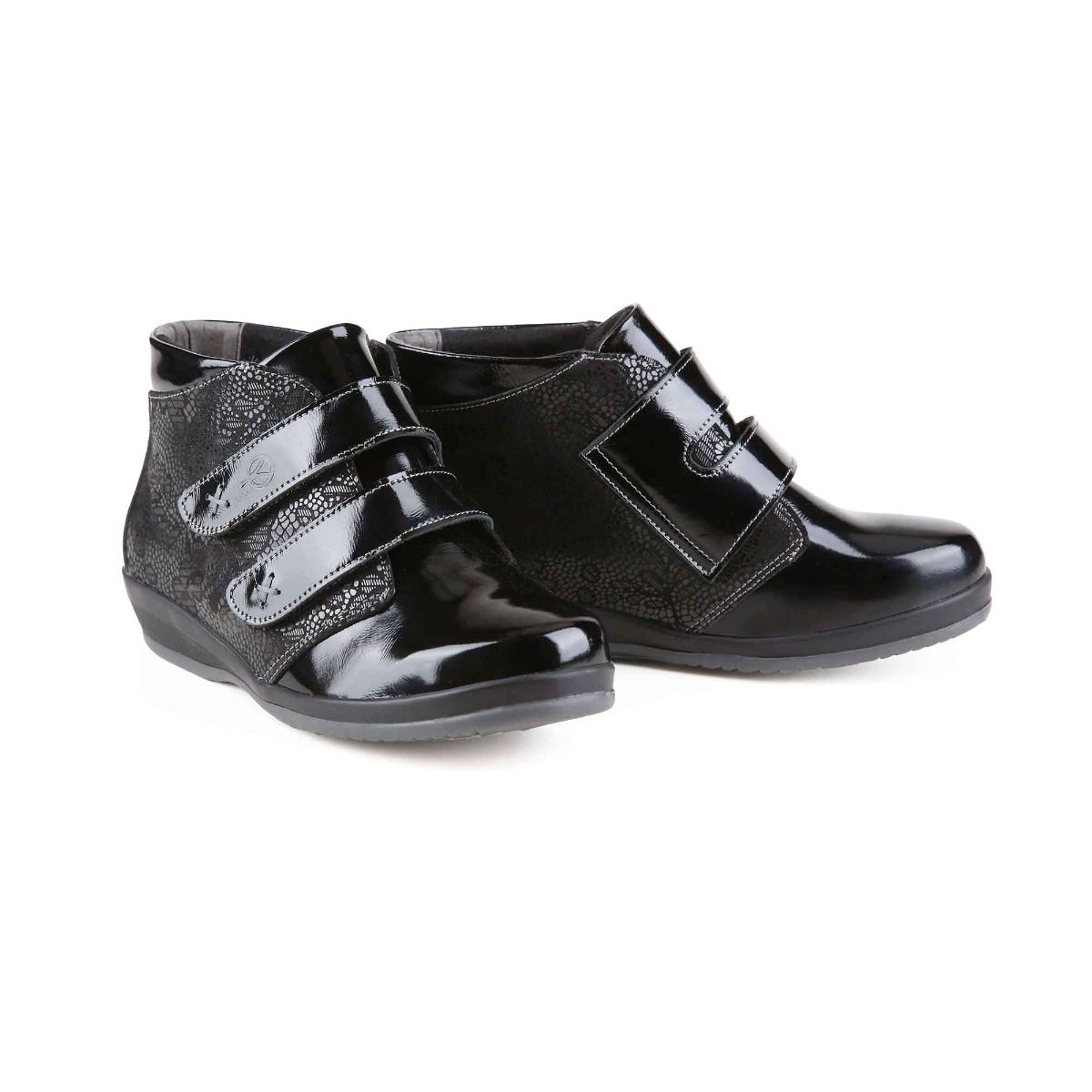 Bali Extra-Wide Twin-Strap Boot by Sandpiper, available from Fen Mobility Centre