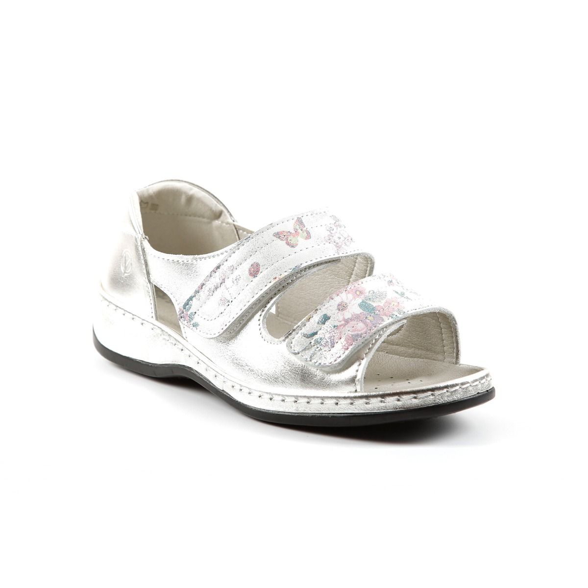 Cheryl Ultra-Wide Twin-Strap Sandal by Sandpiper, available from Fen Mobility Centre