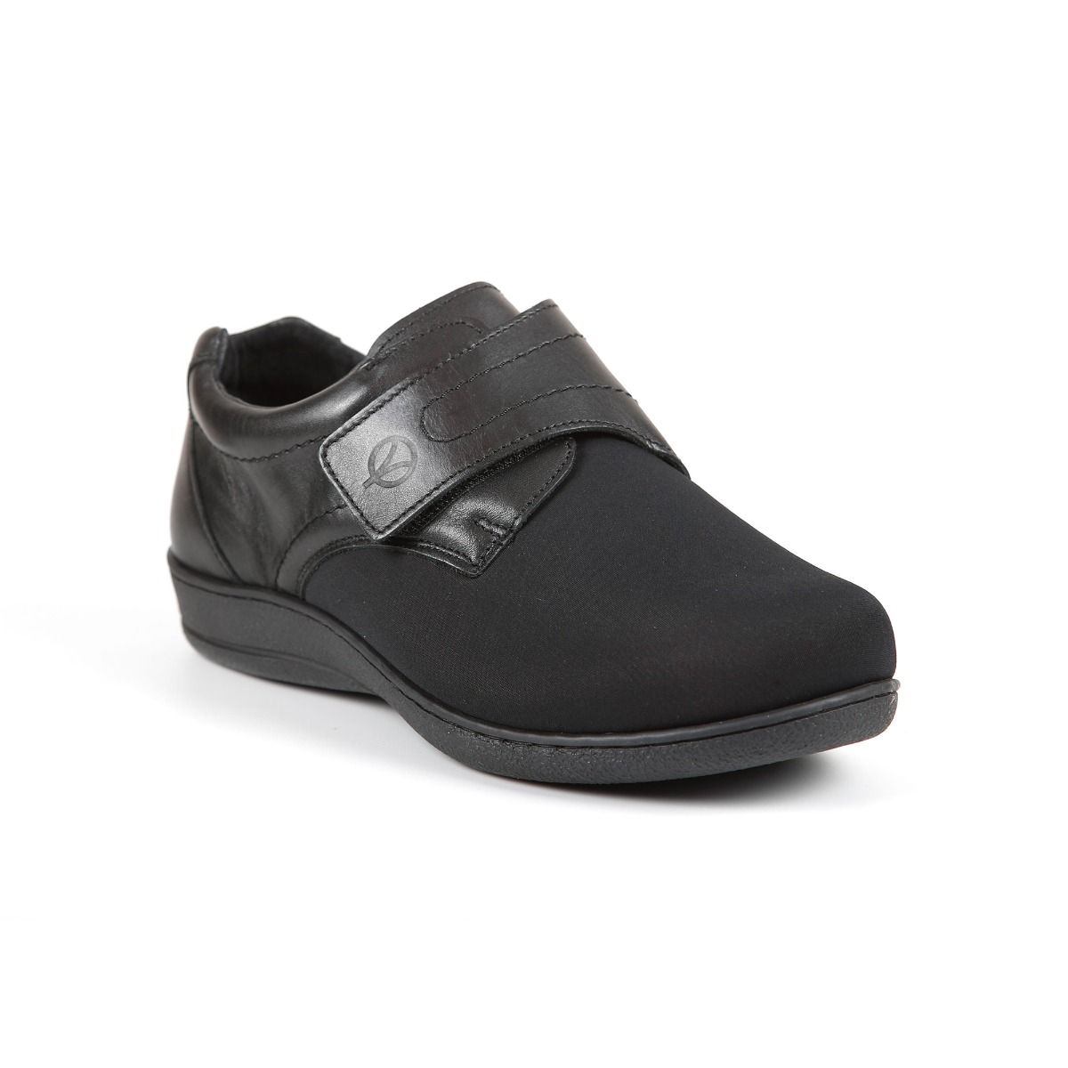 Walford Ladies Extra-Wide Stretch Shoe by Sandpiper, available from Fen Mobility Centre