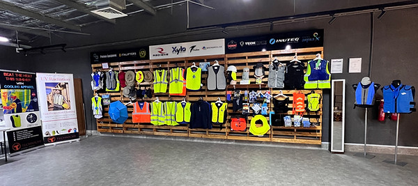 Product display at warehouse
