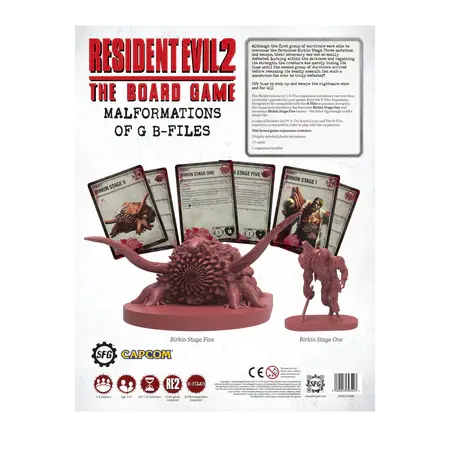 Прев'ю: Resident Evil 2: Malformations of G B-Files Expansion | Настільні ігри | Ігри з доставкою | ALLGAMES