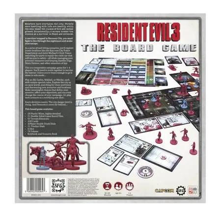 Прев'ю: Resident Evil™ 3: The Board Game | Купити настільні ігри | Ігри з доставкою | ALLGAMES