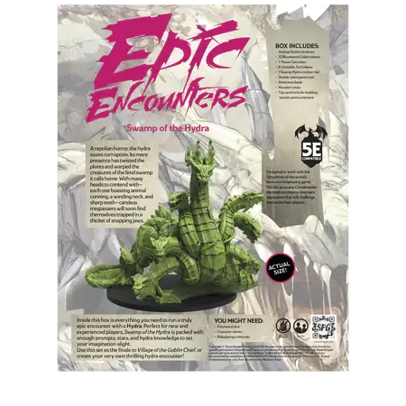 Прев'ю: Epic Encounters: Swamp of the Hydra | Настільні ігри | Ігри з доставкою | ALLGAMES
