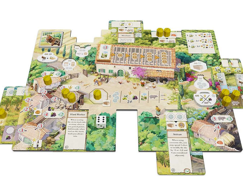 Прев'ю: La Granja: Deluxe Master Set || Ла Гранха: Делюксове видання | Настільні ігри | Мініатюри | Аксесуари | ALLGAMES