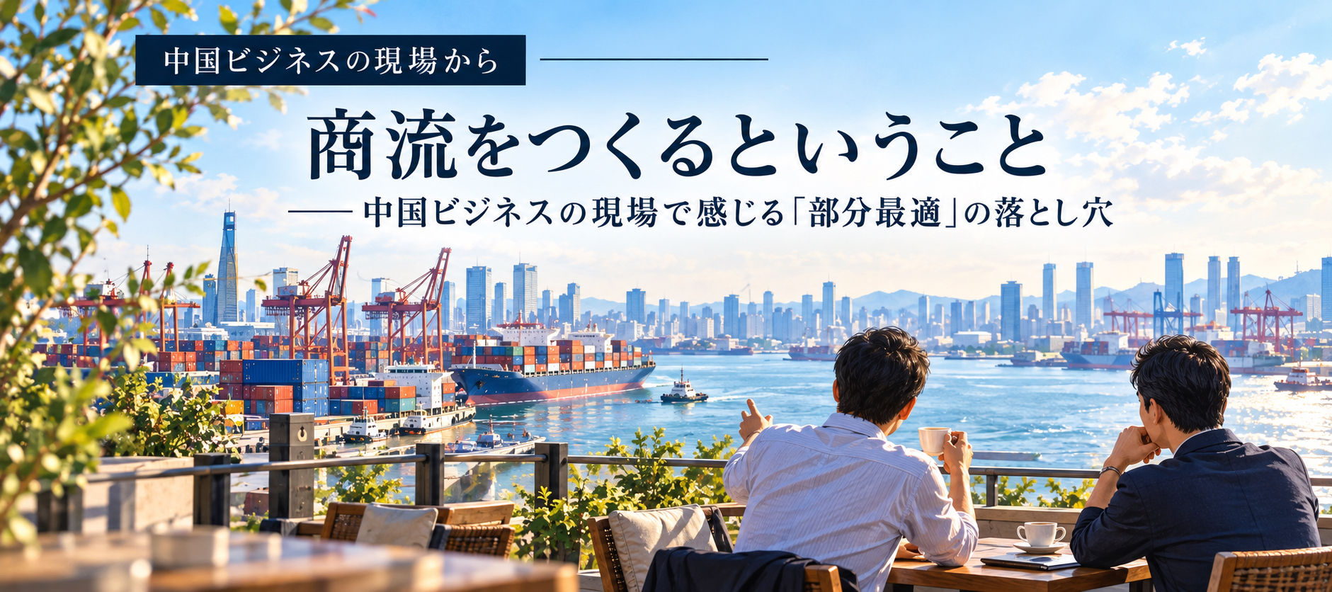 商流をつくるということ——中国ビジネスの現場で感じる「部分最適」の落とし穴