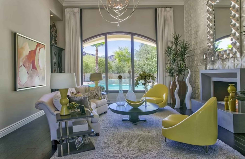 stylescape-studio-phoenix-az-full-renovation-design-process-living-room-with-high-ceiling-pops-of-color-playful-shapes-and-textures-elevated-home-furnishings