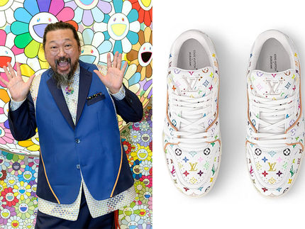 Takashi Murakami's Vibrant Louis Vuitton LV Trainers Available for Pre-Order
