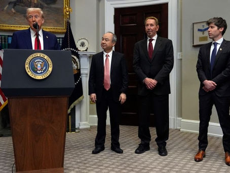 Trump Announces Massive $500 Billion "Stargate" AI Infrastructure Project