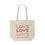 Thumbnail: Canvas LOVE Tote
