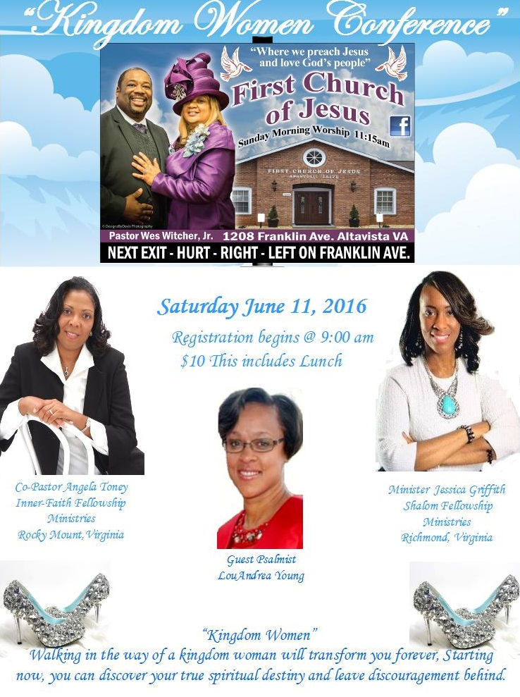 FCOJ New 2016 Womens Conference flier