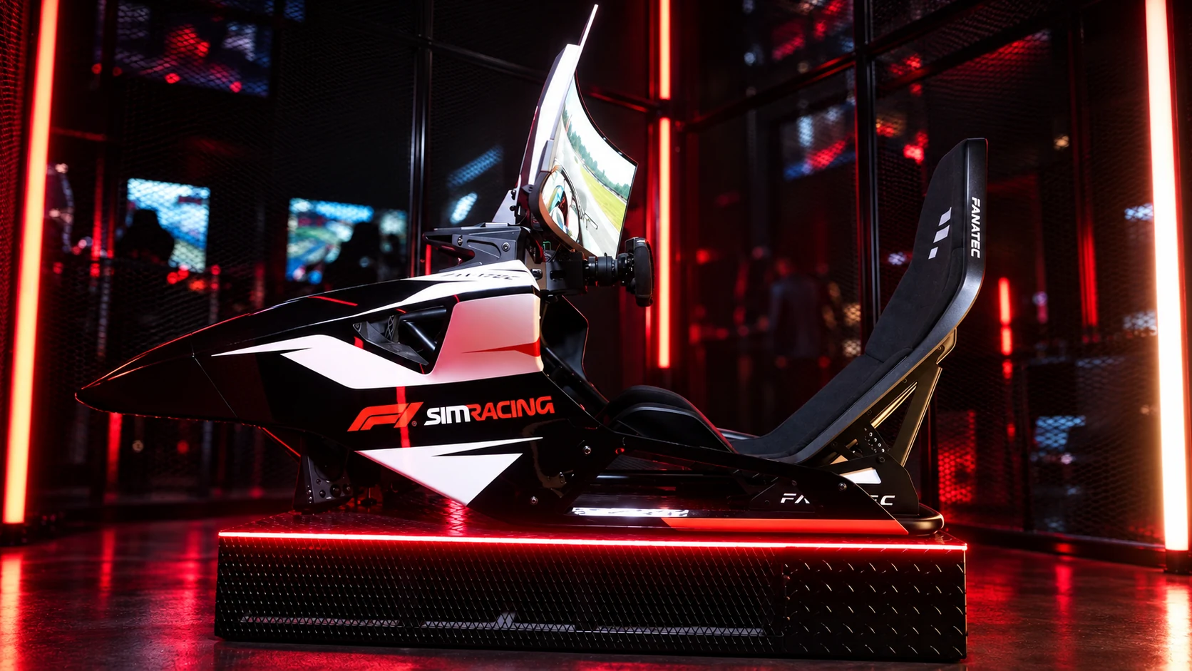 The actual Cyberjaya formula cockpit