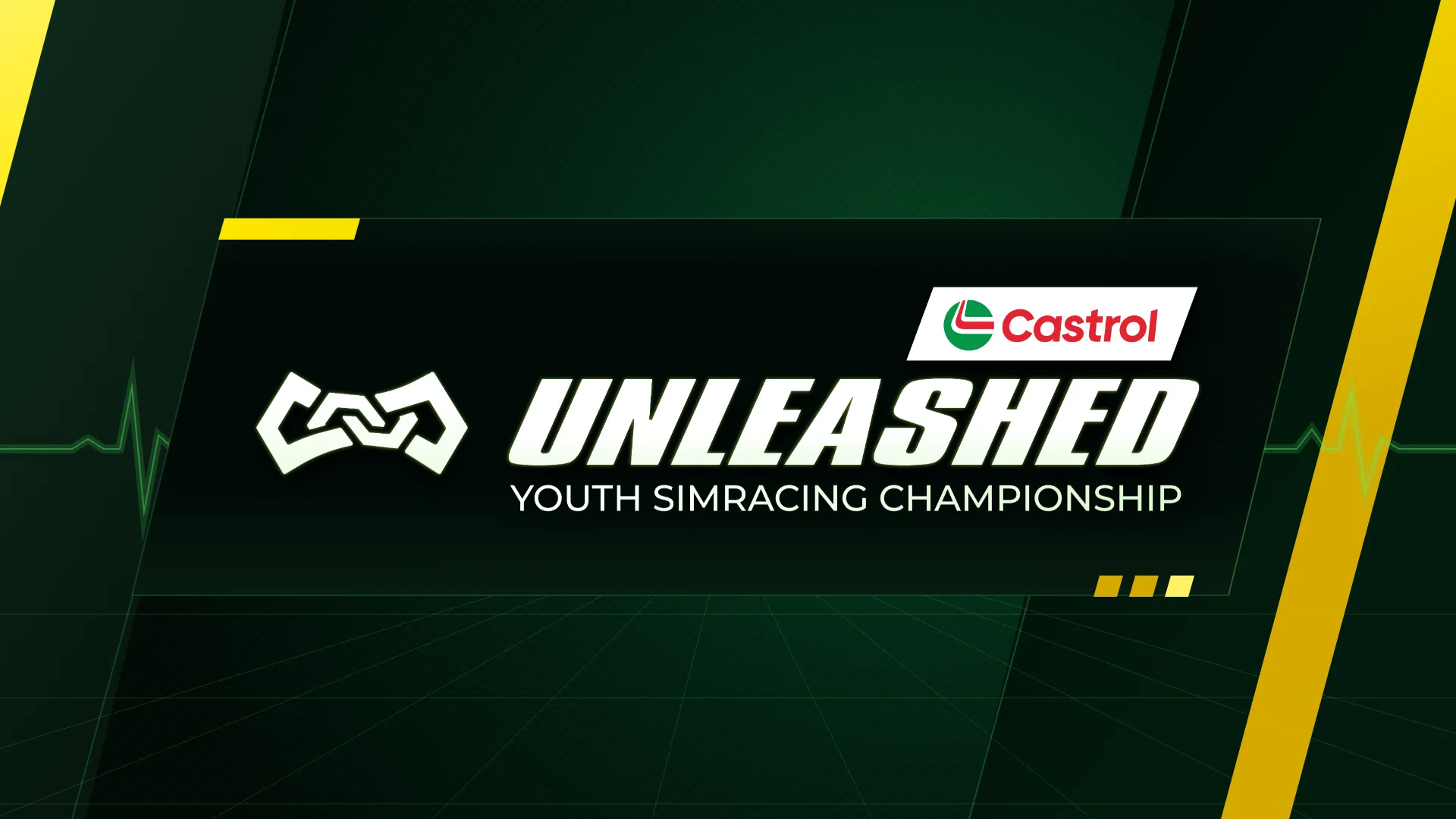 Official Castrol Unleashed Youth Simracing Championship key visual