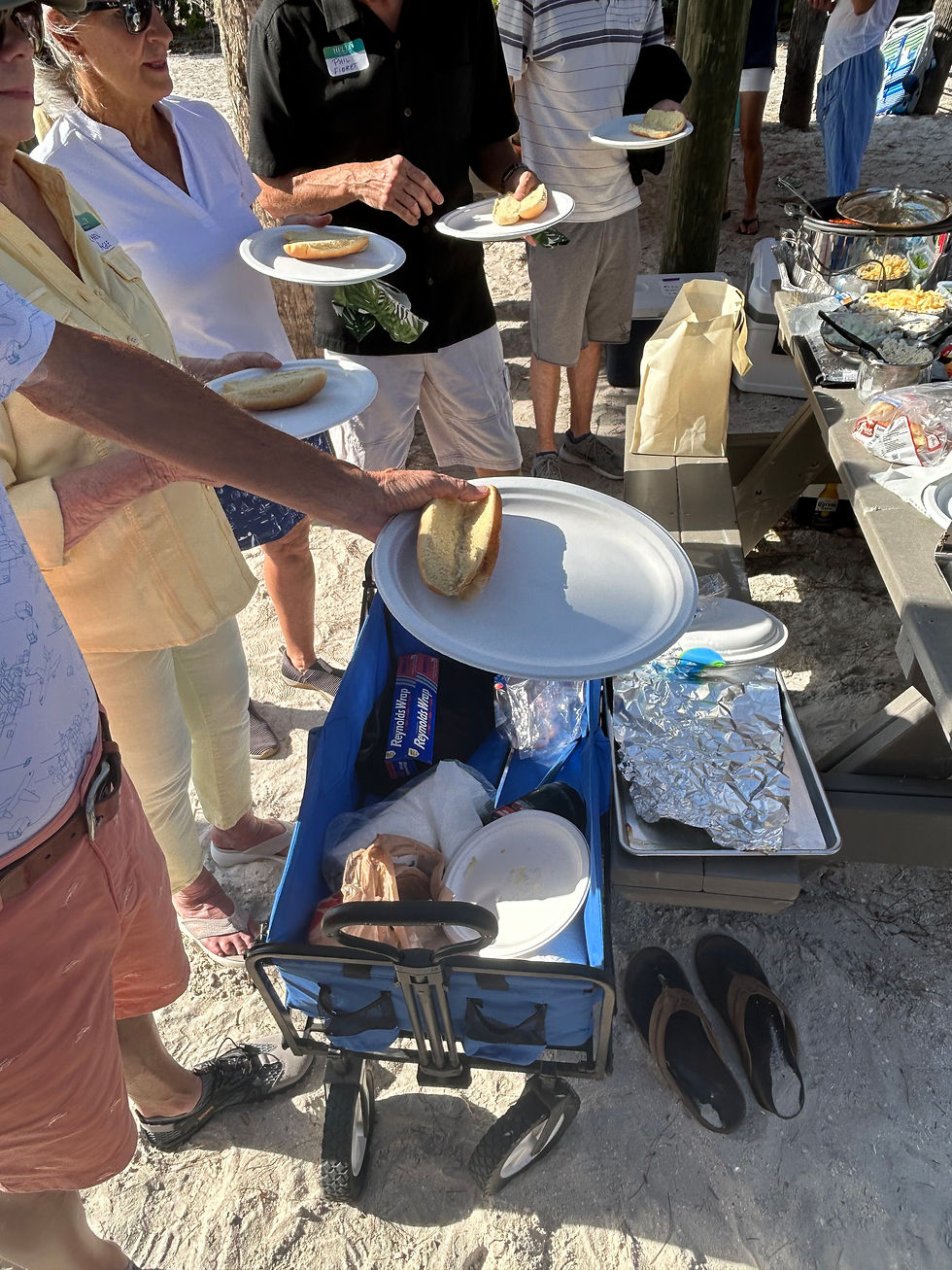 Beach Happy Hour & Hot Dogs