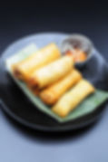 ★ 2. Crispy Spring Rolls (6 pcs)