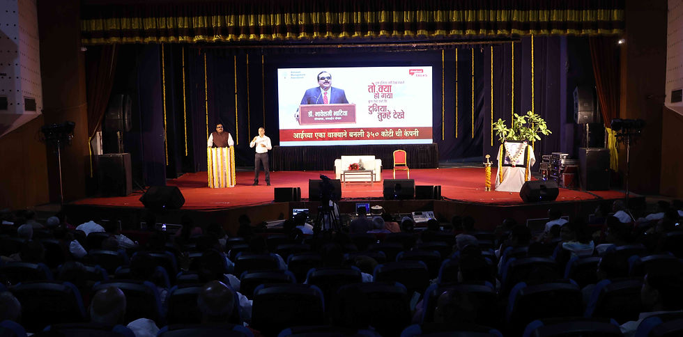 Dr. Bhavesh Bhatia addressing the gathering.