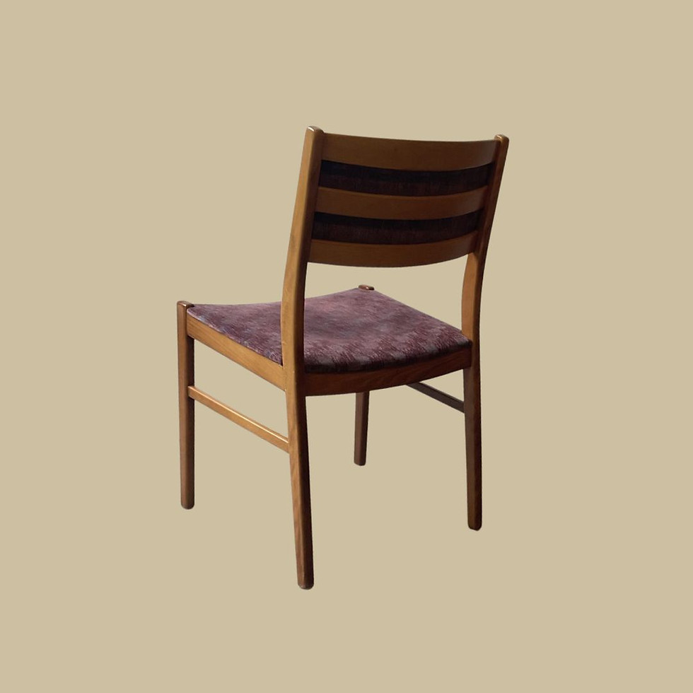 Retro matbordsstolar i svensk design från 1970