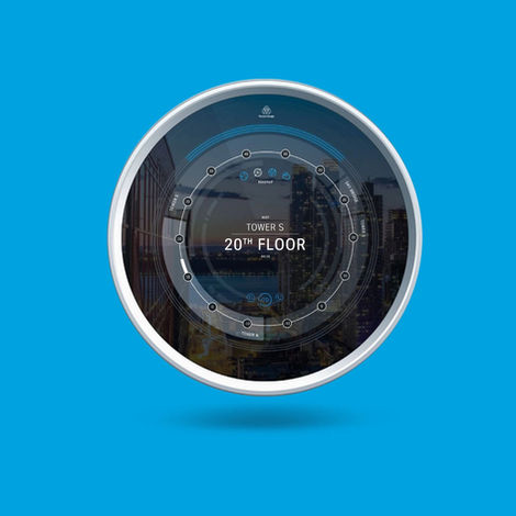 neongrau Thyssenkrupp Elevator UX/UI Design