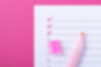 Checkliste