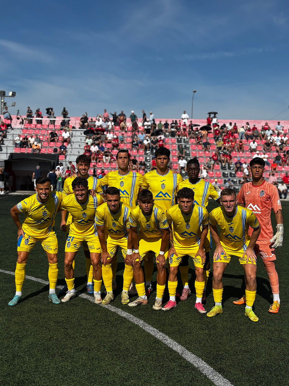Imagen de archivo de la crónica del Cieza–Atlético Baleares. Crédito: CD Atlético Baleares.