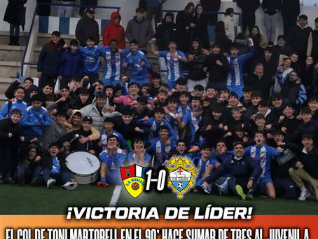 Victoria de líder del juvenil A del MURENSE