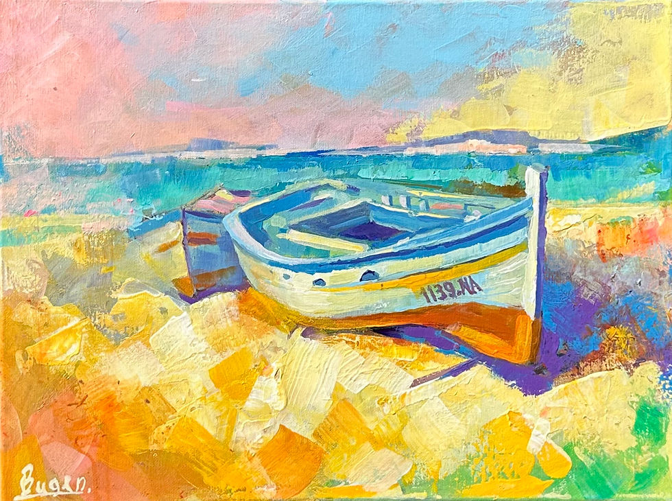 „Im Warten auf die Welle“