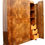 Thumbnail: An English Art Deco Triple Walnut Three Door Wardrobe, c1930