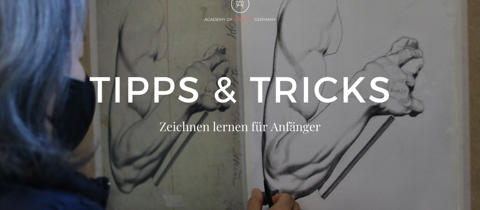 Zeichnen lernen für Anfänger – 5 Tipps und Tricks
