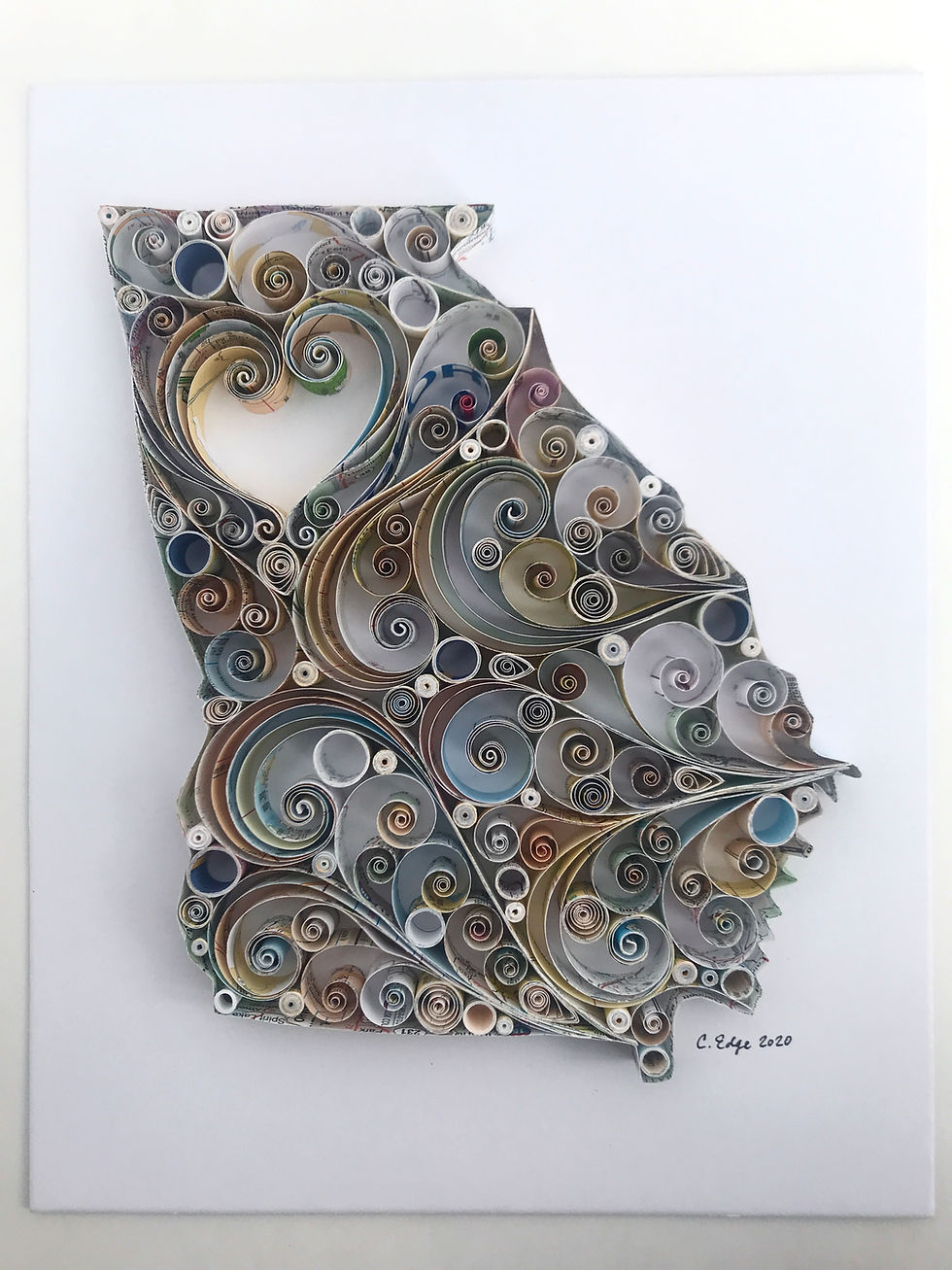 Thumbnail: State Map Art
