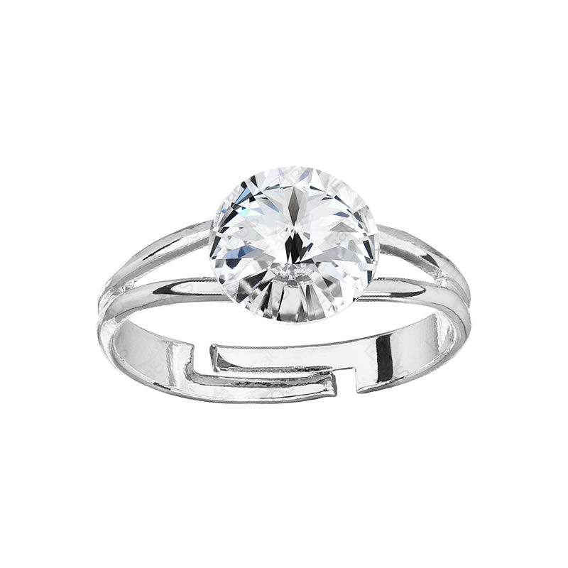 Bague Rivoli 8 cristaux Swarovski