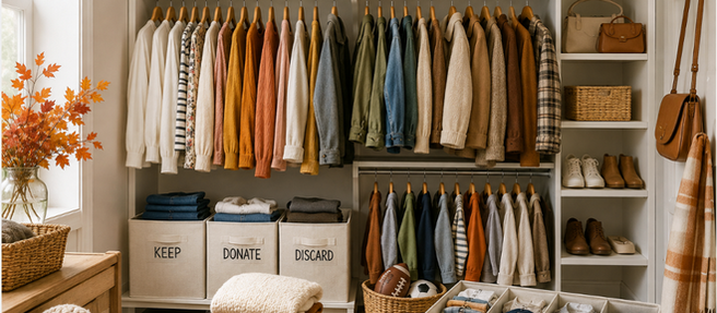 Closet and Wardrobe Reset: Simple Steps to Get Ready for Fall