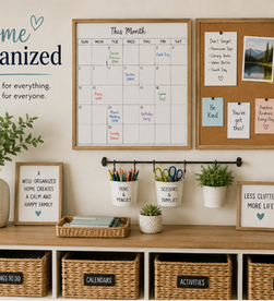How to Create a Family Command Center That Keeps Your Busy Home Organized