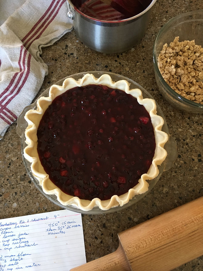 Is there anything more Albertan than Saskatoon pie?