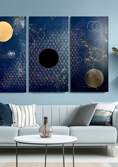 Flower of Beginning, Acrylic on Wooden Panels, 2024
