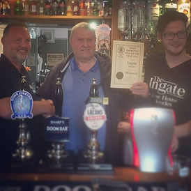 Award winners! #theingatefreehouse #suff