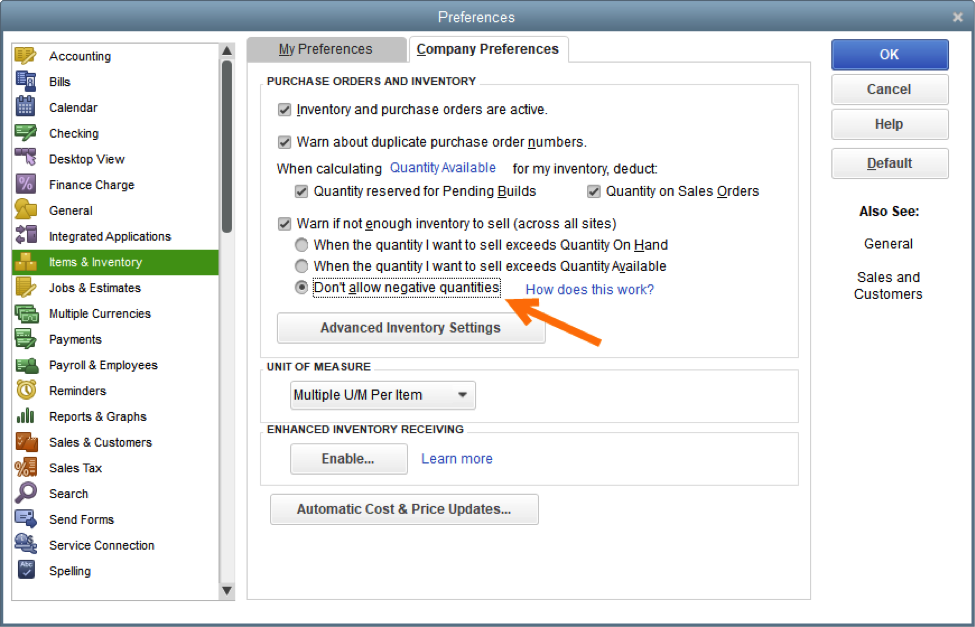 set preferences for mac quickbooks set preferences for mac quickbooks