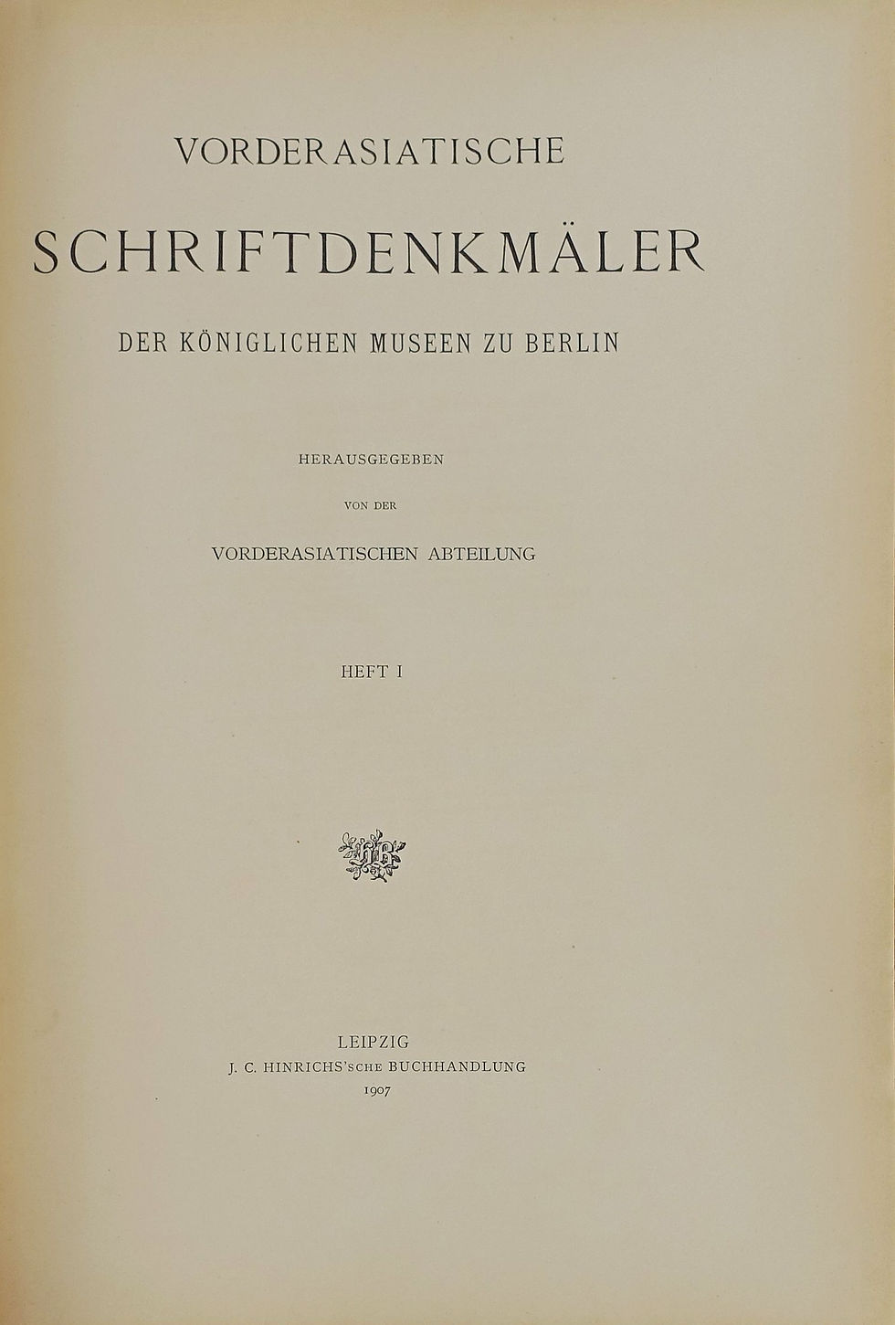 Vorderasiatische Schriftdenkmäler der Königlichen Museen 2.jpg
